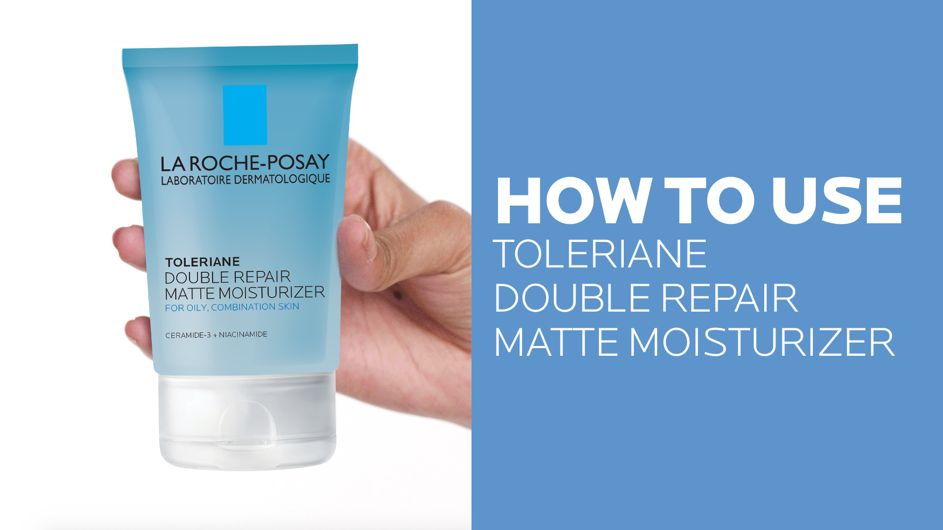 Toleriane Double Repair Matte Face Moisturizer for Oily Skin La